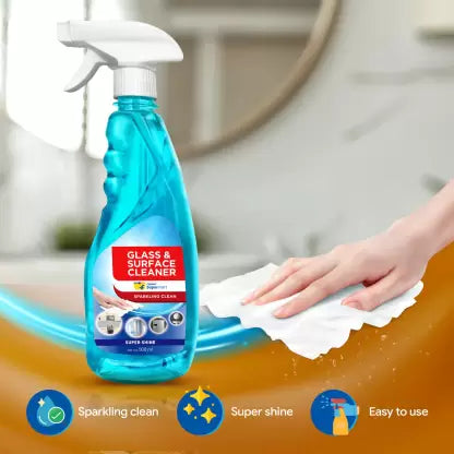 Flipkart Supermart Super Shine Glass and Surface Cleaner (2 x 0.5 L) (OPEN BOX) Flipkart Supermart Super Shine Glass and Surface Cleaner (2 x 0.5 L) (OPEN BOX)